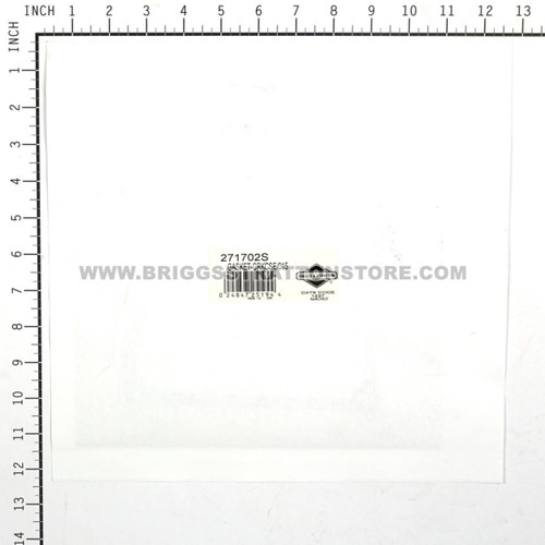 271702S GasketCrkcse/015 Briggs and Stratton Genuine OEM Part