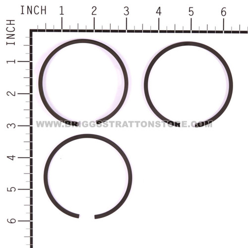 298984 Ring Set020 Briggs and Stratton Genuine OEM Part