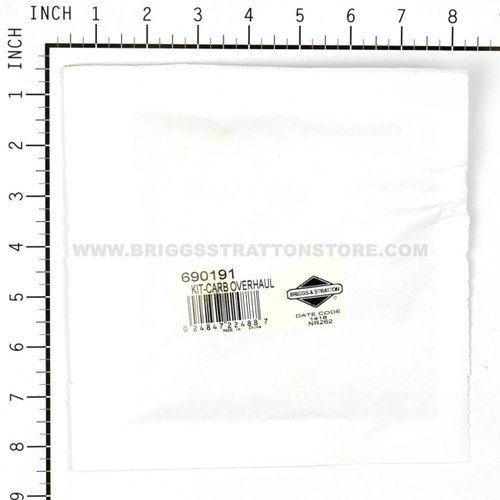 690019 Set, Ring, .020 O/S Briggs and Stratton Genuine OEM Part 3 690019 Set, Ring, .020 O/S Briggs and Stratton Genuine OEM Part