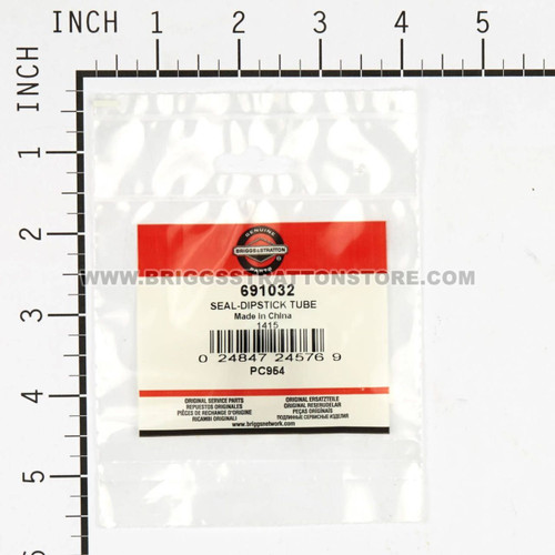 691032 SealDipstick Tube Briggs and Stratton Genuine OEM Part