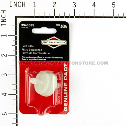 5098K FilterFuel Briggs and Stratton Genuine OEM Part 3 5098K FilterFuel Briggs and Stratton Genuine OEM Part
