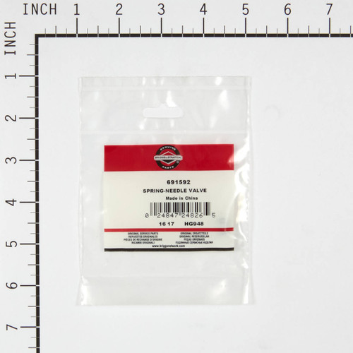 691592 SpringNeedle Valve Briggs and Stratton Genuine OEM Part
