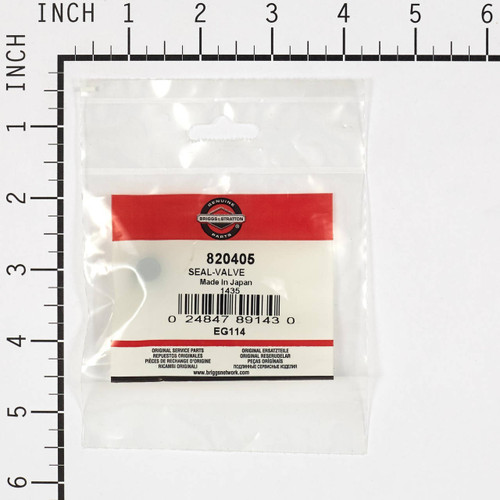 820405 SealValve Briggs and Stratton Genuine OEM Part