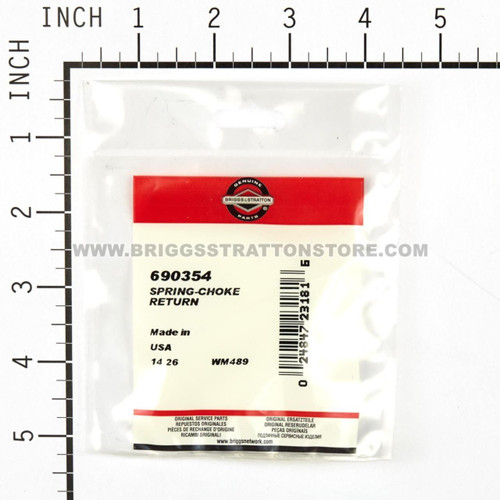 690354 SpringChoke Return Briggs and Stratton Genuine OEM Part