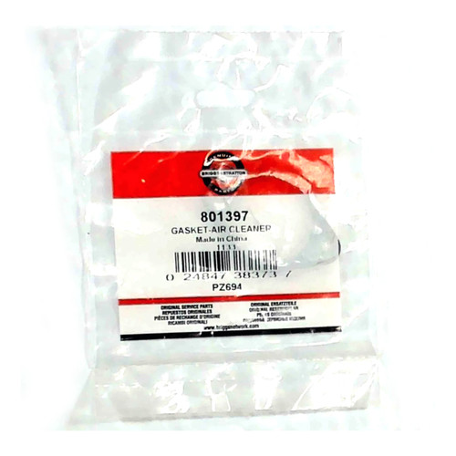 801397 GasketAir Cleaner Briggs and Stratton Genuine OEM Part