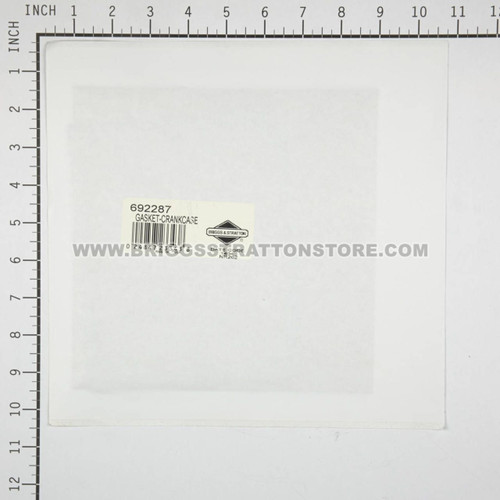 692287 GasketCrankcase Briggs and Stratton Genuine OEM Part