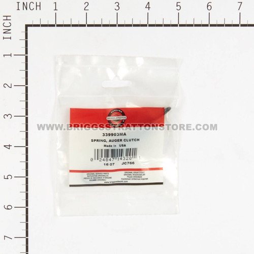 339903MA Murray Auger Clutch Spring for Snow Throwers – Briggs and Stratton Genuine Part