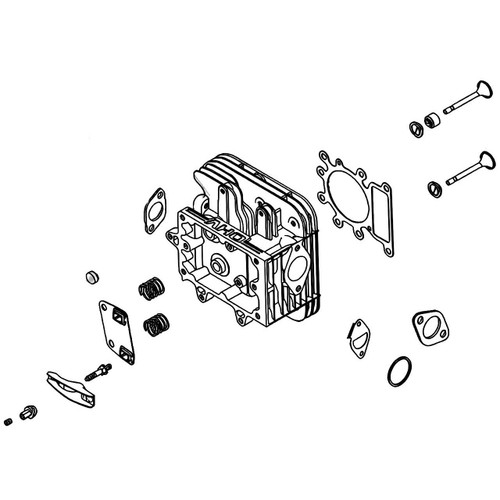 591750 HeadCylinder Briggs and Stratton Genuine OEM Part