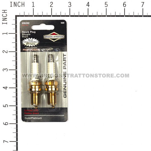 5420K Spark Plug 2 Pack Briggs and Stratton Genuine OEM Part