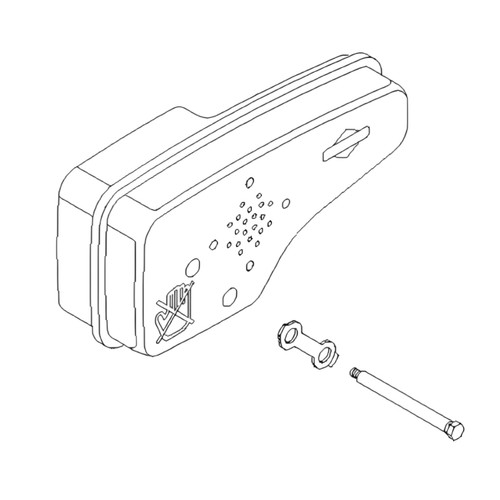 692038 Muffler Briggs and Stratton Genuine OEM Part