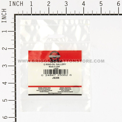 692154 O RingOil Gallery Briggs and Stratton Genuine OEM Part