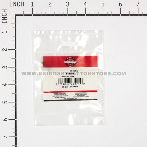 691666 Screw Briggs and Stratton Genuine OEM Part