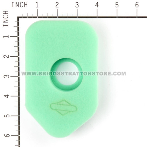 4107 FoamFilter (6 X 272235S) Briggs and Stratton Genuine OEM Part