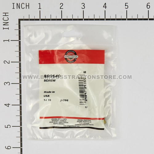691640 Screw Briggs and Stratton Genuine OEM Part