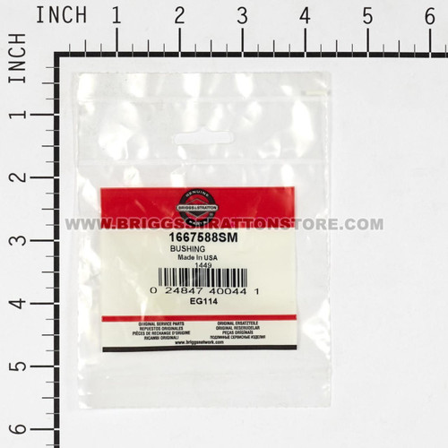 1667588SM Bushing – Briggs and Stratton Genuine Part