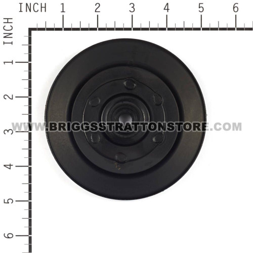 2101096SM Pulley, 4.500Od 0.375 Briggs and Stratton Genuine OEM Part