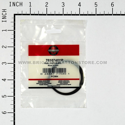 7010740YP Ring, Retaining Briggs and Stratton Genuine OEM Part