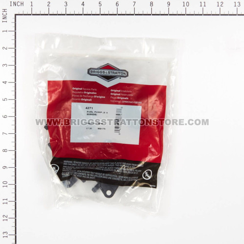 4271 Fuel Pump (5 X 808656) Briggs and Stratton Genuine OEM Part