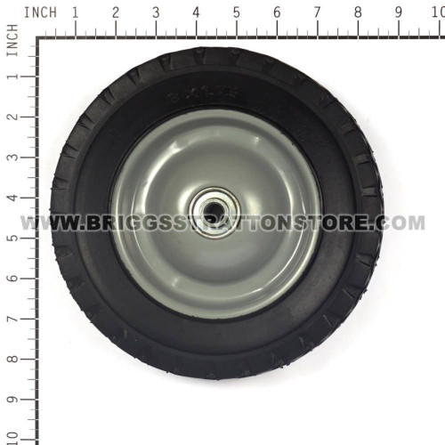 7035727YP Wheel, Gray Briggs and Stratton Genuine OEM Part
