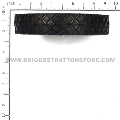 7035727YP Wheel, Gray Briggs and Stratton Genuine OEM Part