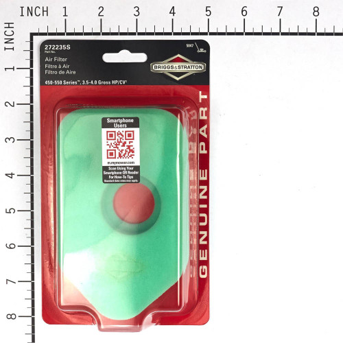 5047K FilterA/C Foam Briggs and Stratton Genuine OEM Part