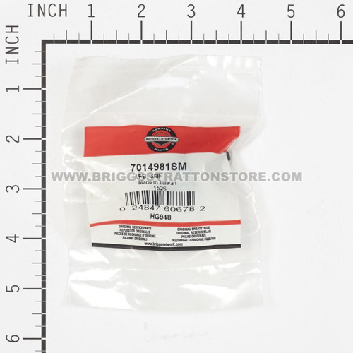 7014981Sm 1Fb 3/8F Briggs and Stratton Genuine OEM Part