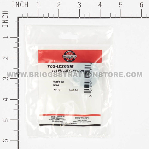 7024228SM C) Pulley, Nylon