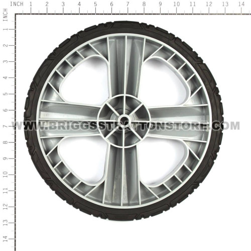 7105710YP Wheel, 12X2 Briggs and Stratton Genuine OEM Part