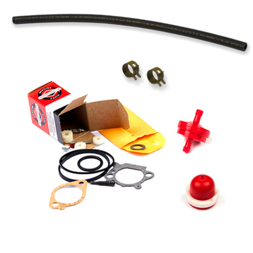 - Briggs & Stratton 498260 Carburetor Overhaul Kit w Fuel System Parts - Briggs and Stratton - Genuine OEM Part