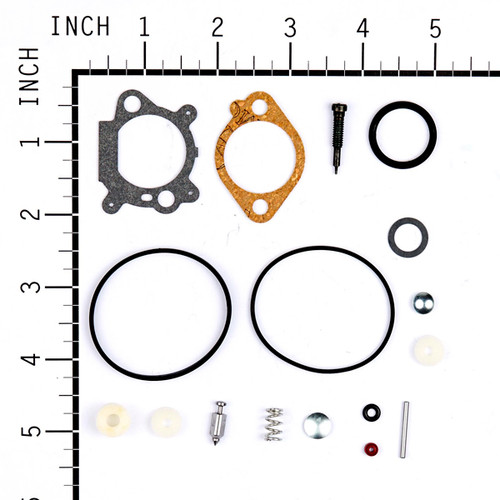 - Briggs & Stratton 498260 Carburetor Overhaul Kit w Fuel System Parts - Briggs and Stratton - Genuine OEM Part