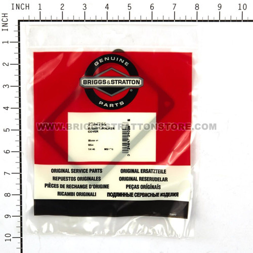 272475S GasketRocker Cover Briggs and Stratton Genuine OEM Part 4 272475S GasketRocker Cover Briggs and Stratton Genuine OEM Part