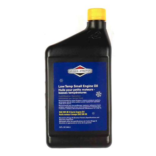 100030C 32OZ 5W30 4 CYCLE OIL PACK OF 12 Briggs and Stratton Genuine OEM Part