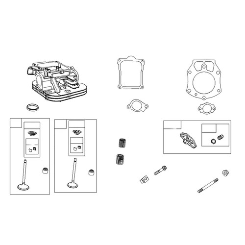 Briggs and Stratton Genuine OEM Part 84010935 HEAD CYLINDER 2 CARB