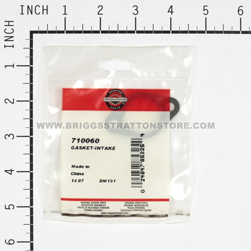 710060 GasketIntake Briggs and Stratton Genuine OEM Part
