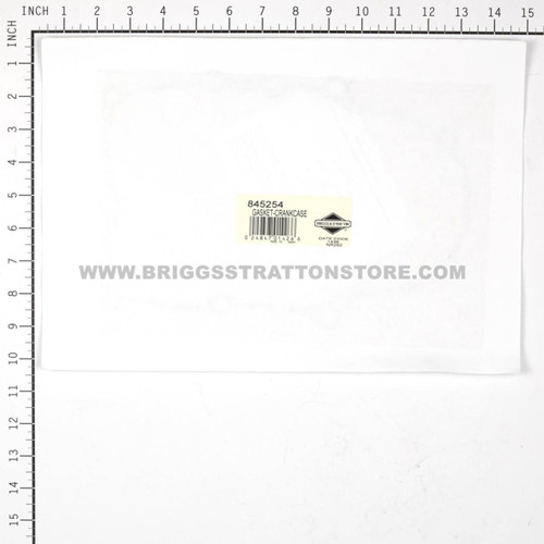 845254 GasketCrankcase Briggs and Stratton Genuine OEM Part 3 845254 GasketCrankcase Briggs and Stratton Genuine OEM Part