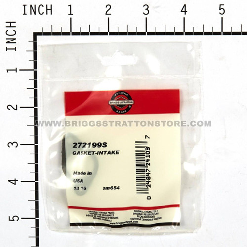 272199S GasketIntake Briggs and Stratton Genuine OEM Part